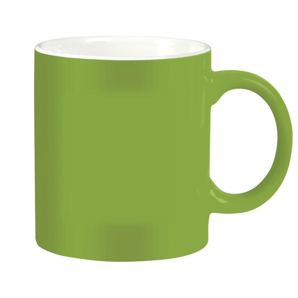 Grüne Kaffeebecher bedrucken 