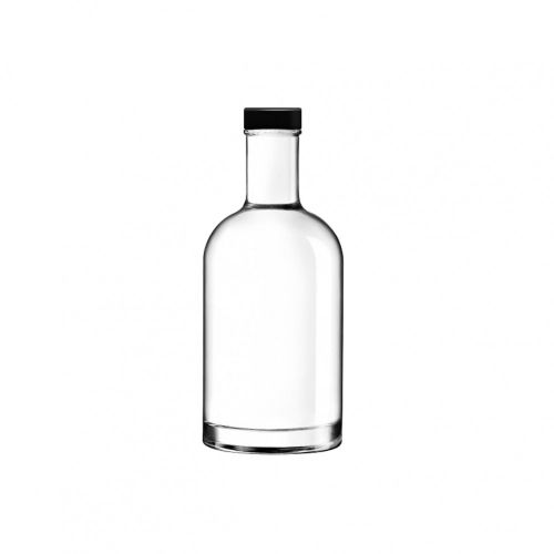 Oslo Flasche mit einem Fassungsvermögen von 35 cl und einem Kappe Schwarz