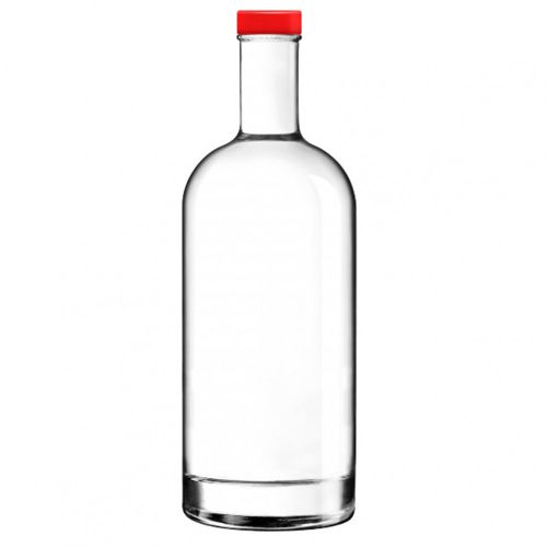 Oslo Flasche mit einem Fassungsvermögen von 100 cl und einem Kappe Rot